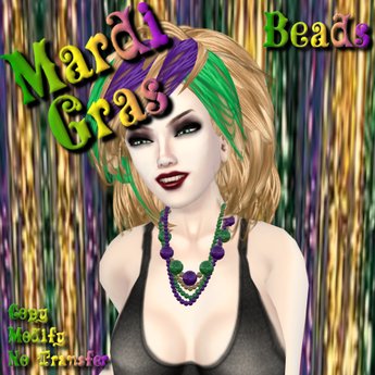 Second Life Marketplace - :*:CPD:*: Mardi Gras Beads